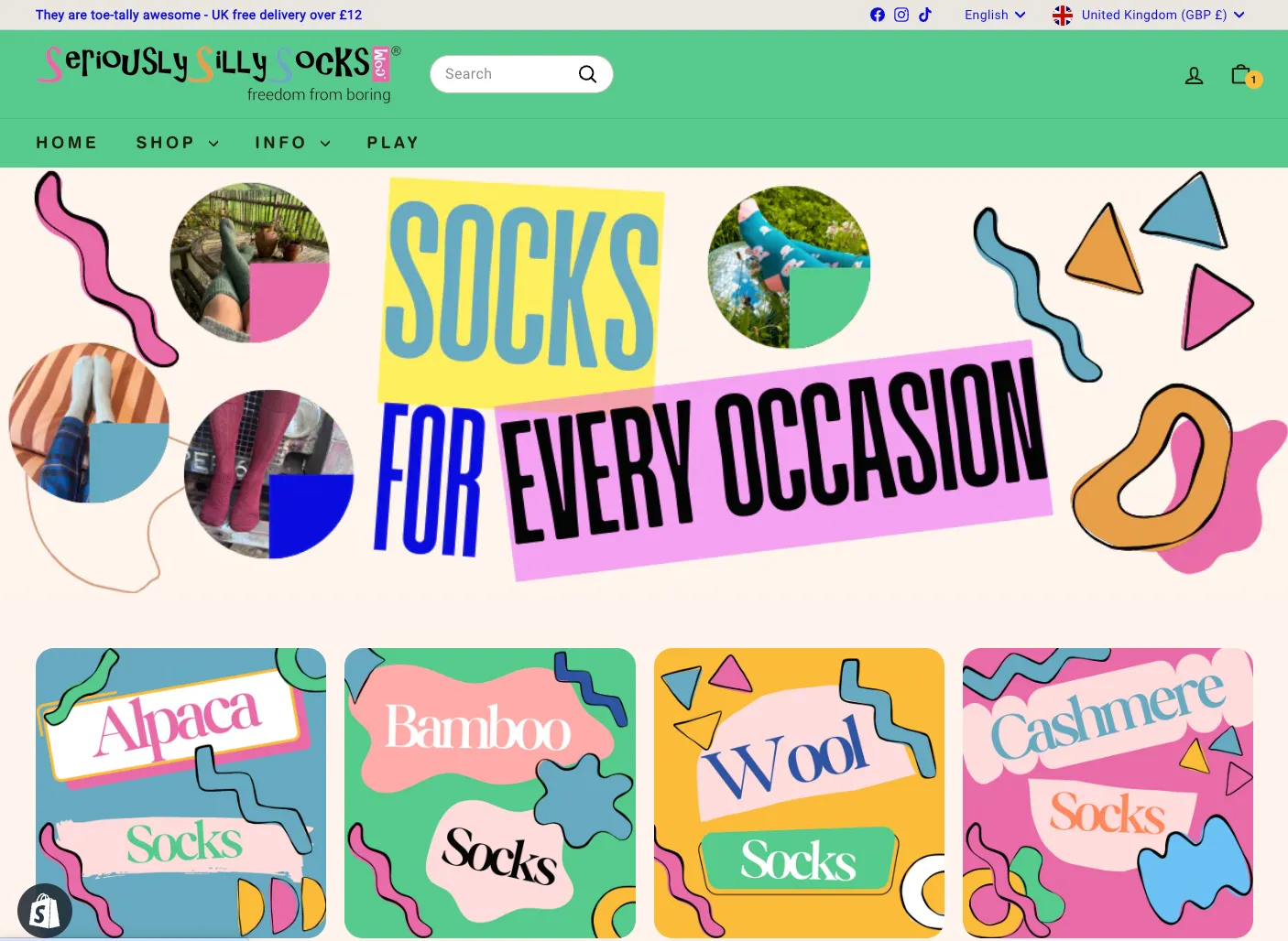 Seriously Silly Socks screenshot